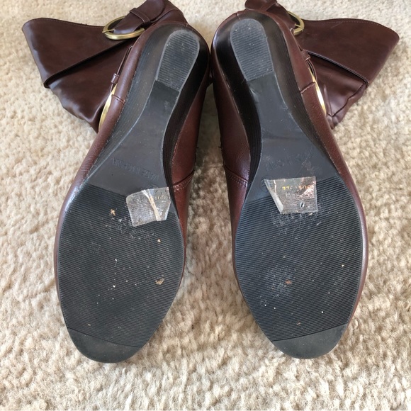 JOURNEE COLLECTION Buckle Detail Wedge Boots 7.5M - Picture 6 of 13